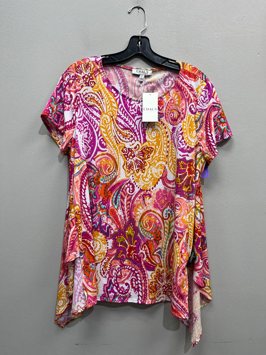 Top Short Sleeve By Chaus  Size: L
