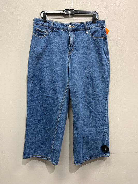 Jeans Wide Leg By Old Navy  Size: 14petite