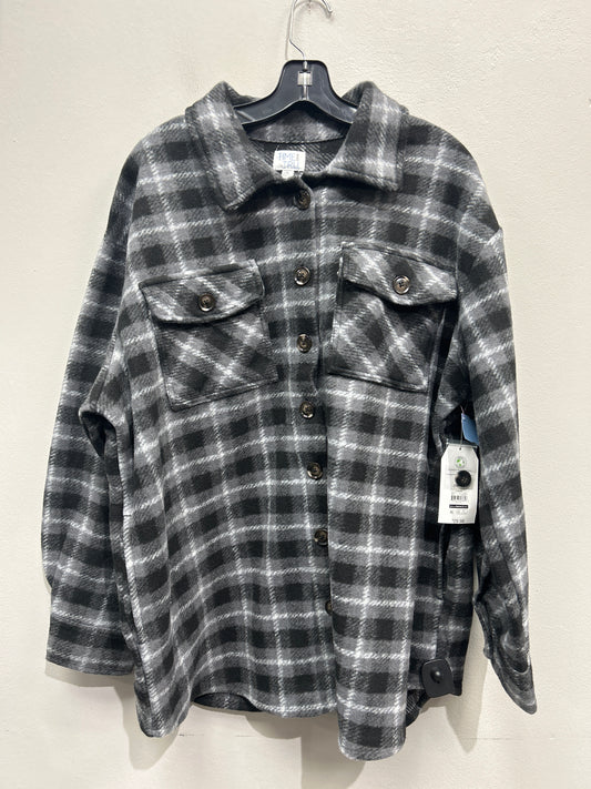 Jacket Shirt By Time And Tru  Size: Xl