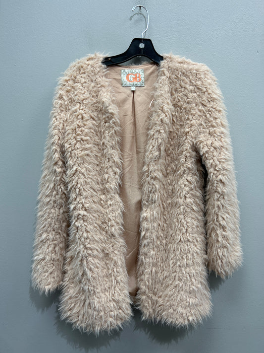 Jacket Faux Fur & Sherpa By Gianni Bini  Size: S